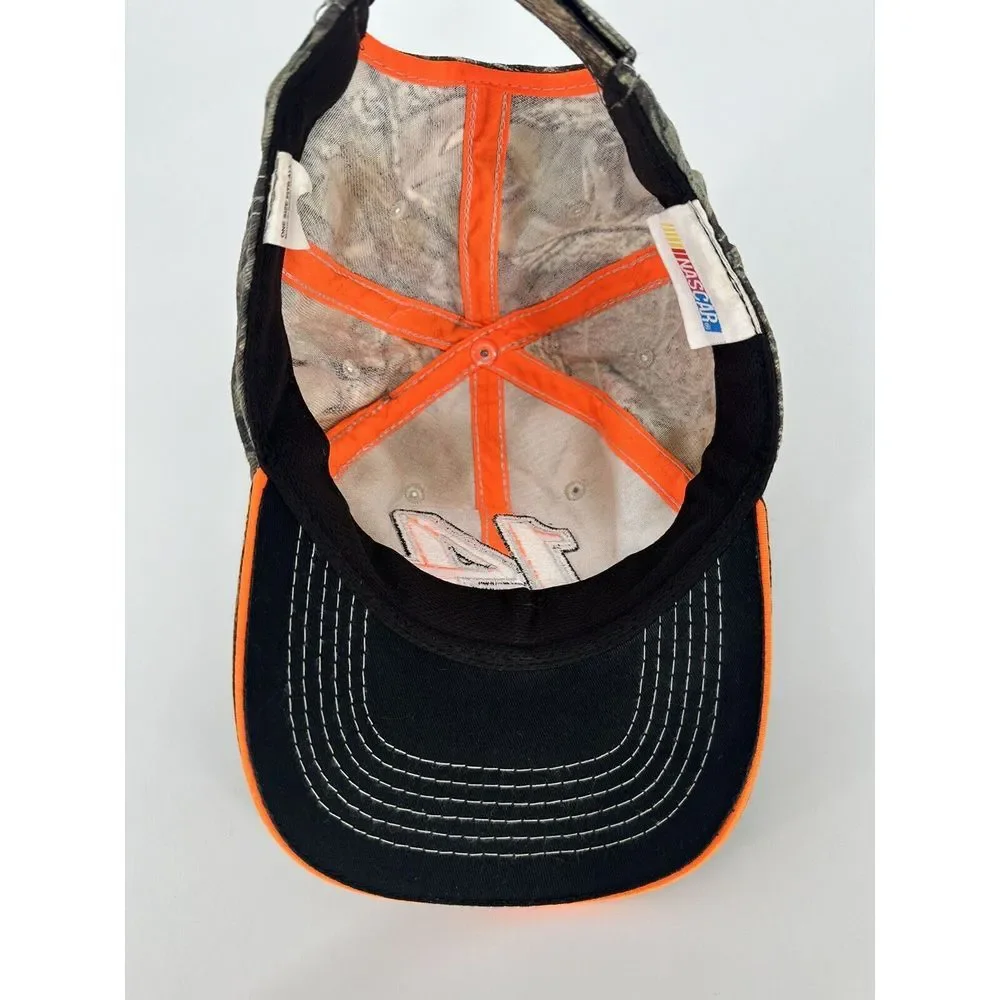 NASCAR Tony Stewart No‎ 14 Racing baseball cap Camouflage Embroidered adjustable